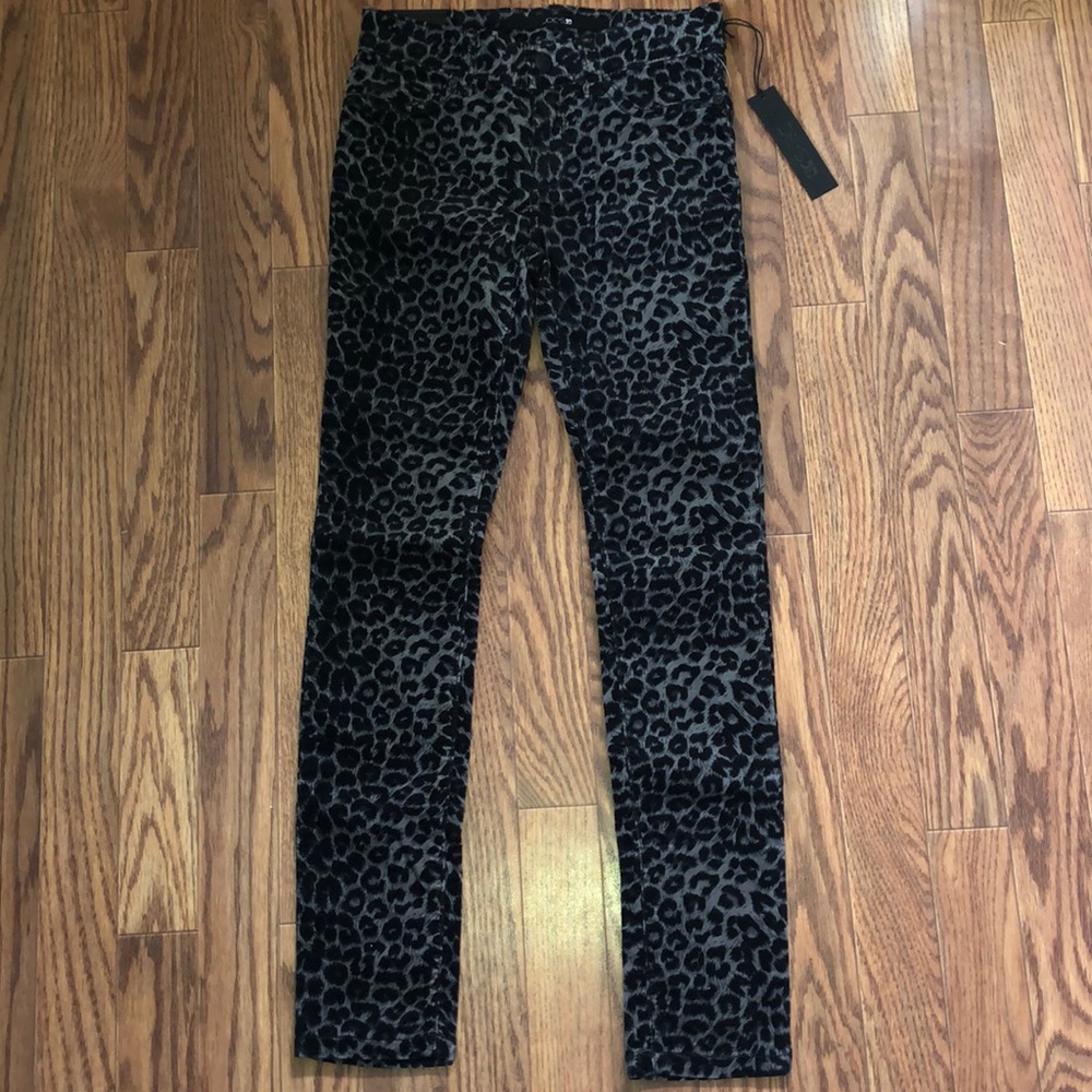 cheetah print joe’s jeans brand jeggings!